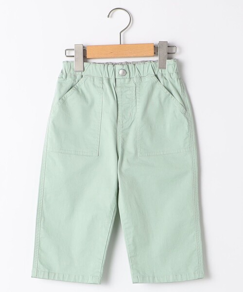 SHIPS（シップス）の「SHIPS KIDS:140～150cm / カラー 6分丈 ショーツ（その他パンツ・キッズ・ピンク/ライトグリーン/ネイビー/ベージュ・140/150）」の2枚目の写真