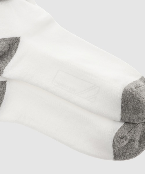 PHINGERIN（フィンガリン）の「SOCKS! ORGANIC 2-PACK（ソックス/靴下・メンズ・ブラック系その他/ホワイト×グレー/グレー系その他・FREE）」の9枚目の写真