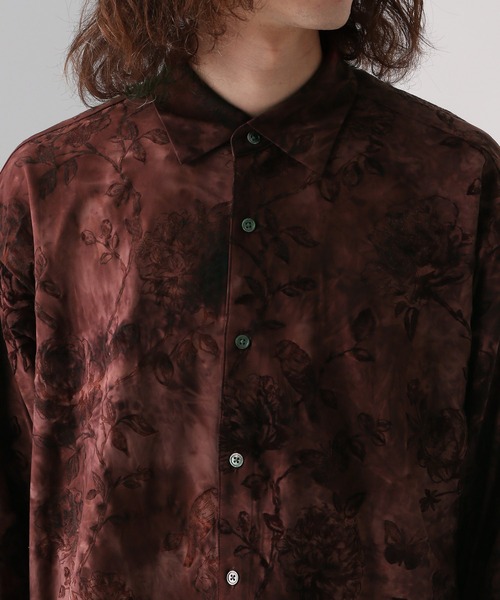 HARE（ハレ）の「ムラゾメフラワーガラシャツ(HARE)（シャツ/ブラウス・メンズ・ブラック/グリーン/レッド・FREE）」の20枚目の写真