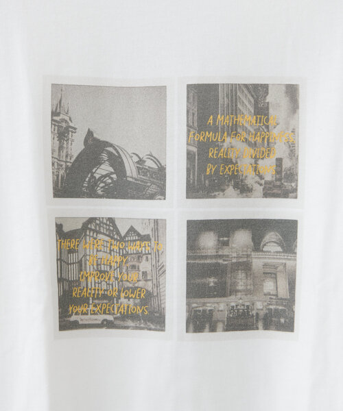 DISCOAT(ディスコート)の「【WEB限定】インスタントフォトTシャツ(Tシャツ/カットソー・レディース・チャコールグレー/ホワイト・MEDIUM)」の12枚目の写真