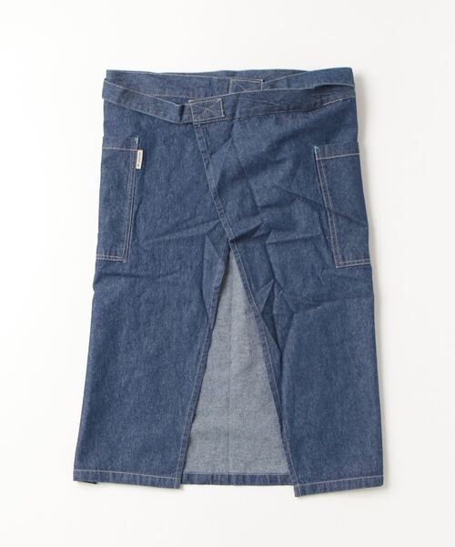 COCO WALK（ココウォーク）の「COCO WALK:デニムギャルソンエプロン（エプロン・レディース・ネイビー/ブルー・FREE）」の13枚目の写真