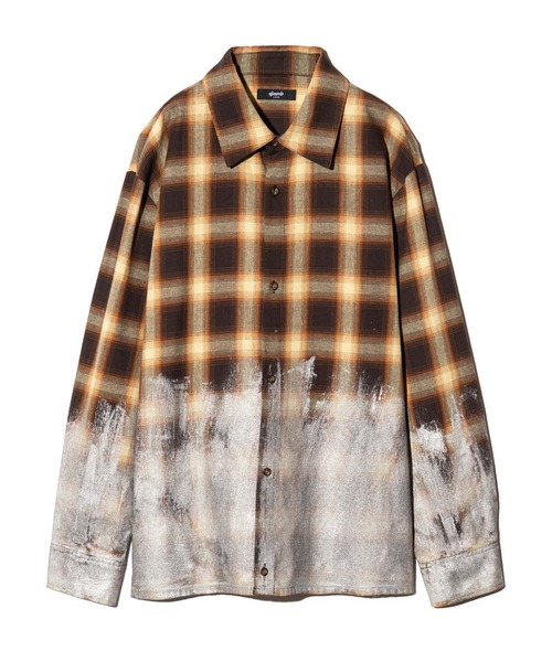 glamb（グラム）の「Glitter Check Shirt / グリッターチェックシャツ（シャツ/ブラウス・メンズ・ブルー/イエロー/レッド・S/M/L）」の22枚目の写真