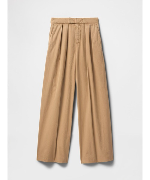 GAP（ギャップ）の「ハイライズ ツイル プリーツ ワイド カーキパンツ（その他パンツ・レディース・ネイビー/ベージュ/カーキ・6/2/0/8/000/10/00/4）」の8枚目の写真