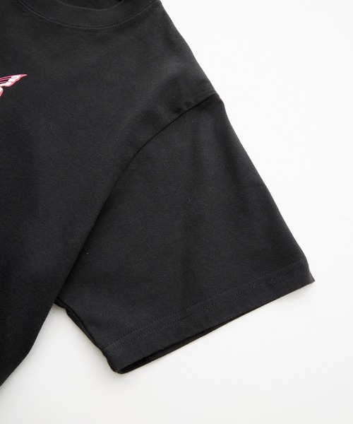 X-girl(エックスガール)の「FAIRY FACE S/S TEE(Tシャツ/カットソー・レディース・ホワイト/ブラック/ベージュ・M/L/S)」の10枚目の写真