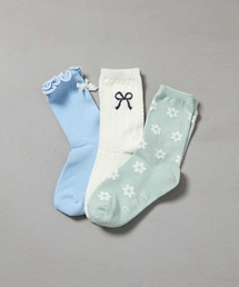 a.v.v（アーヴェヴェ）の「[KIDS]3足セットソックス（ソックス/靴下）」