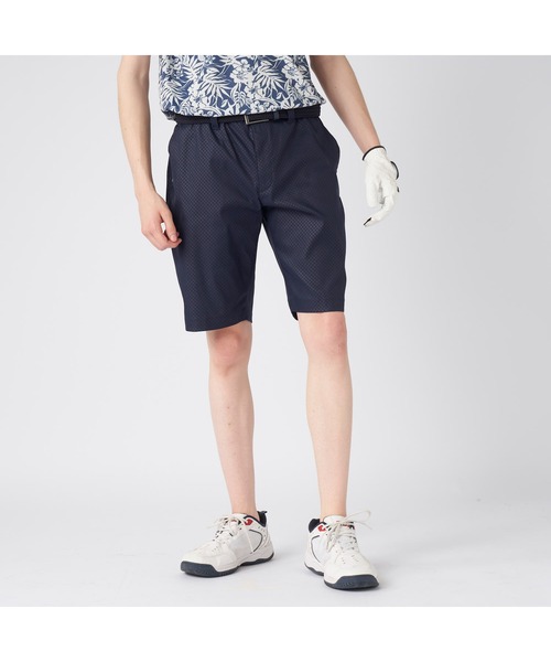 FILA GOLF(フィラゴルフ )の「FILA GOLF/フィラ ゴルフ ゴルフウェア ストレッチ 吸汗速乾 ドライ 軽量 撥水 ツイル ショートパンツ ハーフパンツ(その他パンツ・メンズ・ブラック/ホワイト/ベージュ/ネイビー・LL/L/M)」の5枚目の写真