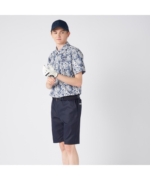 FILA GOLF(フィラゴルフ )の「FILA GOLF/フィラ ゴルフ ゴルフウェア ストレッチ 吸汗速乾 ドライ 軽量 撥水 ツイル ショートパンツ ハーフパンツ(その他パンツ・メンズ・ブラック/ホワイト/ベージュ/ネイビー・LL/L/M)」の7枚目の写真
