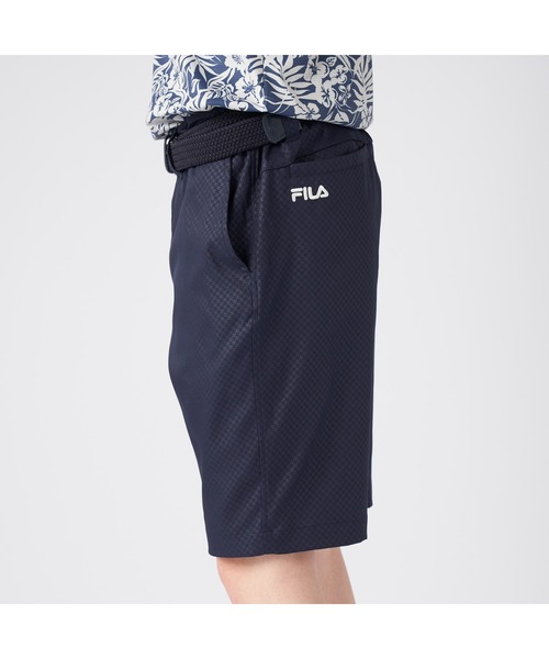 FILA GOLF(フィラゴルフ )の「FILA GOLF/フィラ ゴルフ ゴルフウェア ストレッチ 吸汗速乾 ドライ 軽量 撥水 ツイル ショートパンツ ハーフパンツ(その他パンツ・メンズ・ブラック/ホワイト/ベージュ/ネイビー・LL/L/M)」の10枚目の写真