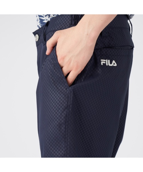 FILA GOLF(フィラゴルフ )の「FILA GOLF/フィラ ゴルフ ゴルフウェア ストレッチ 吸汗速乾 ドライ 軽量 撥水 ツイル ショートパンツ ハーフパンツ(その他パンツ・メンズ・ブラック/ホワイト/ベージュ/ネイビー・LL/L/M)」の13枚目の写真