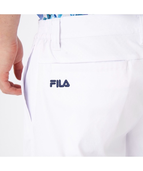 FILA GOLF(フィラゴルフ )の「FILA GOLF/フィラ ゴルフ ゴルフウェア ストレッチ 吸汗速乾 ドライ 軽量 撥水 ツイル ショートパンツ ハーフパンツ(その他パンツ・メンズ・ブラック/ホワイト/ベージュ/ネイビー・LL/L/M)」の18枚目の写真