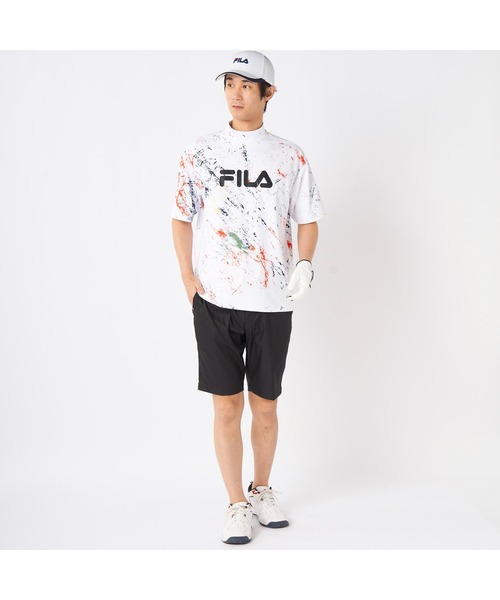 FILA GOLF(フィラゴルフ )の「FILA GOLF/フィラ ゴルフ ゴルフウェア ストレッチ 吸汗速乾 ドライ 軽量 撥水 ツイル ショートパンツ ハーフパンツ(その他パンツ・メンズ・ブラック/ホワイト/ベージュ/ネイビー・LL/L/M)」の16枚目の写真