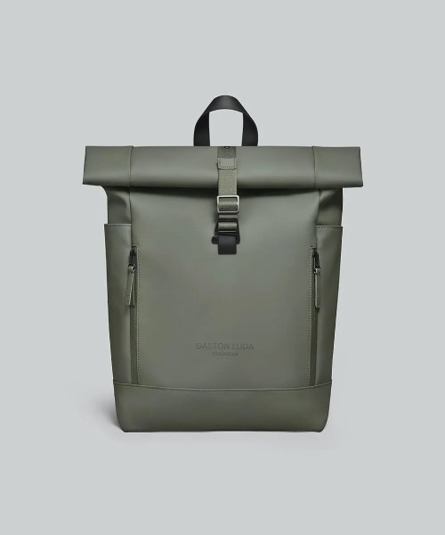 GASTON LUGA（ガストンルーガ）の「GASTON LUGA/ガストンルーガ/Rullen 13''（バックパック/リュック・レディース・ブラック/オリーブ系/グレー/ブルー・F）」の3枚目の写真