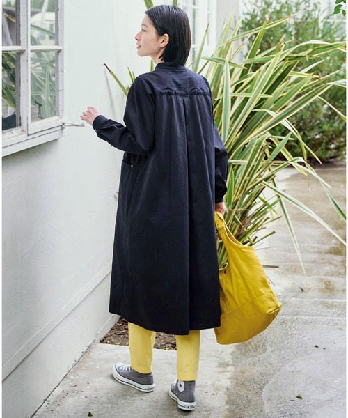 Sunny clouds（サニークラウズ）の「サニークラウズ　キャンピングワンピース（ワンピース・レディース・キャメル/ブラック・MP/3L/L/M/LL）」の7枚目の写真