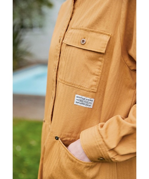 Sunny clouds（サニークラウズ）の「サニークラウズ　キャンピングワンピース（ワンピース・レディース・キャメル/ブラック・MP/3L/L/M/LL）」の8枚目の写真