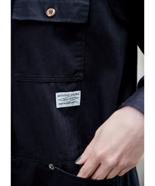 Sunny clouds（サニークラウズ）の「サニークラウズ　キャンピングワンピース（ワンピース・レディース・キャメル/ブラック・MP/3L/L/M/LL）」の9枚目の写真