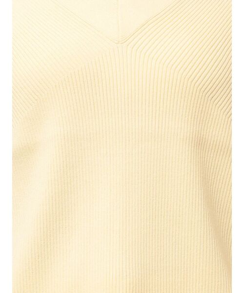 LAGUNAMOON(ラグナムーン)の「ダブルVネックニットプルオーバー(ニット/セーター・レディース・ブラック/アイボリー/ライトグリーン・FREE)」の13枚目の写真