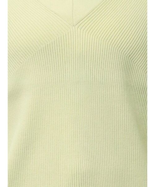 LAGUNAMOON(ラグナムーン)の「ダブルVネックニットプルオーバー(ニット/セーター・レディース・ブラック/アイボリー/ライトグリーン・FREE)」の14枚目の写真