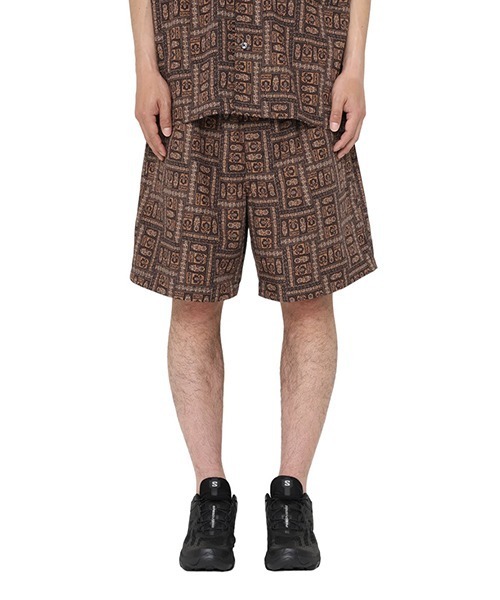 ARKnets（アークネッツ）の「DAIWA PIER39 / ダイワ ピアサーティナイン：TECH EASY SHORTS BATIK：BP-55023[PIE]（その他パンツ・メンズ・ブラウン・S/M）」の8枚目の写真