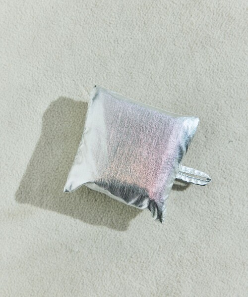 BAGGU（バグー）の「BAGGU/バグゥ BABY BAGGU メタリック ナイロン ベイビーバグゥメタリック（エコバッグ/サブバッグ・メンズ・ゴールド/シルバー・ONE SIZE）」の16枚目の写真