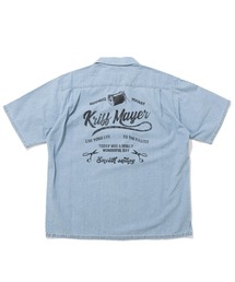 KRIFF MAYER | シャンブレー開襟シャツ(シャツ/ブラウス)