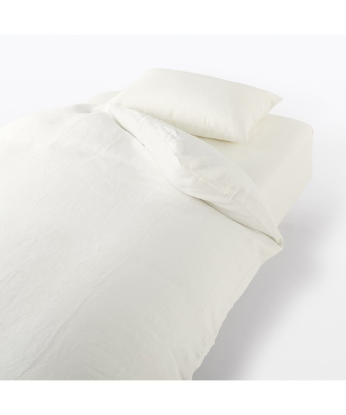 麻平織 掛ふとんカバー・SD 170×210cm用（寝具）｜無印良品