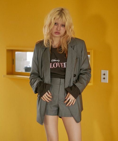 ボーイフレンドダブルジャケット（その他アウター）｜ACLENT