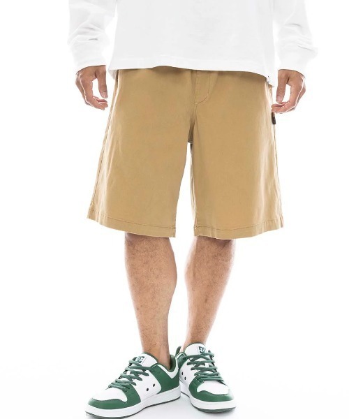 ELEMENT(エレメント)の「ELEMENT メンズ SHOD SHORTS STD ショートパンツ 【2025年春夏モデル】/エレメントビッグシルエットウエストゴムショートパンツ(その他パンツ・メンズ・ベージュ/インディゴブルー/ブラック系その他/ブルー系その他・MEDIUM/LARGE/X-LARGE)」の1枚目の写真
