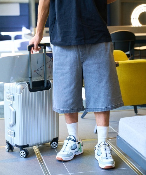 ELEMENT(エレメント)の「ELEMENT メンズ SHOD SHORTS STD ショートパンツ 【2025年春夏モデル】/エレメントビッグシルエットウエストゴムショートパンツ(その他パンツ・メンズ・ベージュ/インディゴブルー/ブラック系その他/ブルー系その他・MEDIUM/LARGE/X-LARGE)」の2枚目の写真