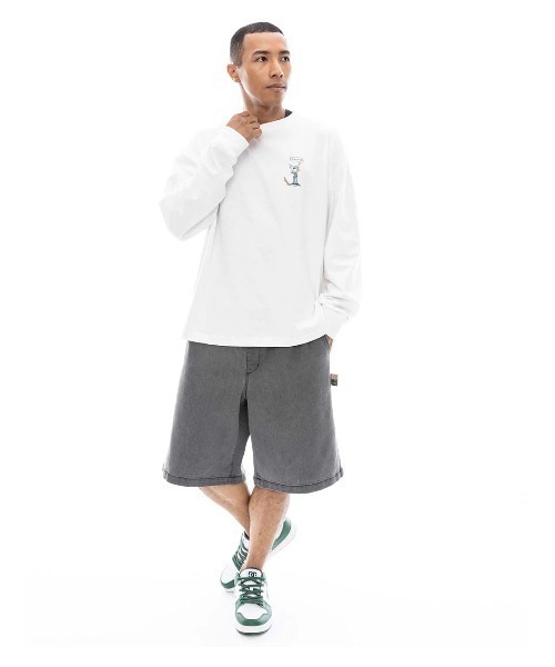 ELEMENT(エレメント)の「ELEMENT メンズ SHOD SHORTS STD ショートパンツ 【2025年春夏モデル】/エレメントビッグシルエットウエストゴムショートパンツ(その他パンツ・メンズ・ベージュ/インディゴブルー/ブラック系その他/ブルー系その他・MEDIUM/LARGE/X-LARGE)」の8枚目の写真