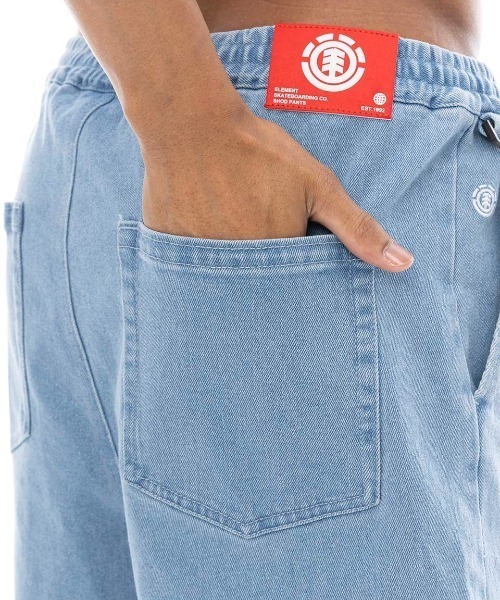 ELEMENT(エレメント)の「ELEMENT メンズ SHOD SHORTS STD ショートパンツ 【2025年春夏モデル】/エレメントビッグシルエットウエストゴムショートパンツ(その他パンツ・メンズ・ベージュ/インディゴブルー/ブラック系その他/ブルー系その他・MEDIUM/LARGE/X-LARGE)」の21枚目の写真