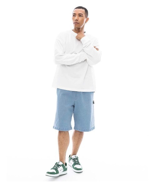 ELEMENT(エレメント)の「ELEMENT メンズ SHOD SHORTS STD ショートパンツ 【2025年春夏モデル】/エレメントビッグシルエットウエストゴムショートパンツ(その他パンツ・メンズ・ベージュ/インディゴブルー/ブラック系その他/ブルー系その他・MEDIUM/LARGE/X-LARGE)」の13枚目の写真