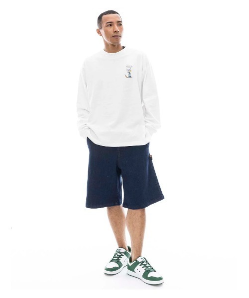 ELEMENT(エレメント)の「ELEMENT メンズ SHOD SHORTS STD ショートパンツ 【2025年春夏モデル】/エレメントビッグシルエットウエストゴムショートパンツ(その他パンツ・メンズ・ベージュ/インディゴブルー/ブラック系その他/ブルー系その他・MEDIUM/LARGE/X-LARGE)」の16枚目の写真