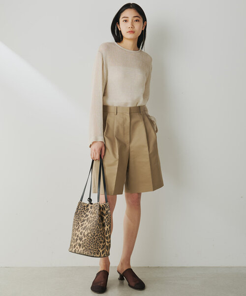 Whim Gazette(ウィムガゼット)の「リネンメッシュプルオーバー(シャツ/ブラウス・レディース・ベージュ/オフホワイト・FREE)」の12枚目の写真