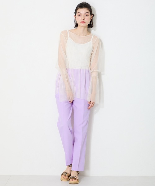 WA ORiental TRaffic（ダブルエーオリエンタルトラフィック）の「ワンベルトクッションウエッジサンダル/52205（サンダル・レディース・ブラウン/ベージュ/ブラック・M/S/LL/L）」の4枚目の写真