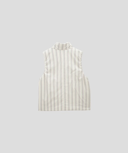 HOME Striped Corduroy Quited Vest / ストライプベスト（ベスト