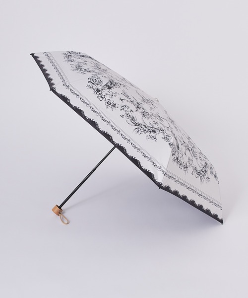 FRAY I.D(フレイアイディー)の「【FRAY I.D×PROTECT U】コラボレーション日傘(折りたたみ傘・レディース・ブラック/ライトブルー・FREE)」の22枚目の写真