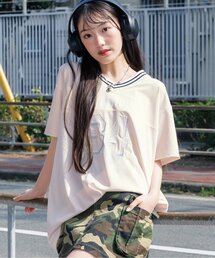 algy | メッシュナンバリングBIG半袖T(Tシャツ/カットソー)