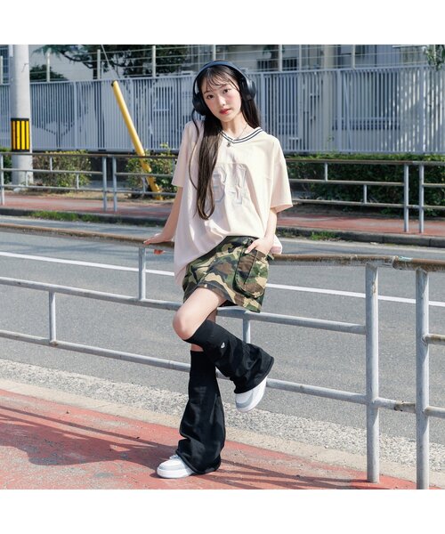 セール】メッシュナンバリングBIG半袖T（Tシャツ/カットソー