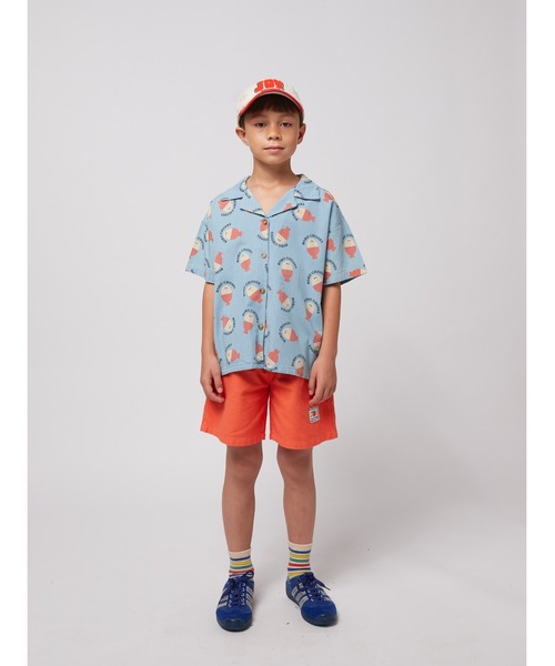 BOBO CHOSES(ボボショーズ)の「Morning Egg all over light denim shirt(シャツ/ブラウス・キッズ・ライトブルー・2-3YEAR/4-5YEAR/6-7YEAR/8-9y/10-11y)」の4枚目の写真