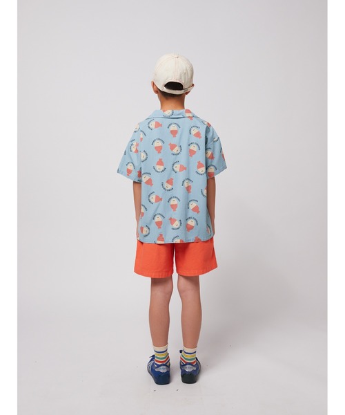 BOBO CHOSES(ボボショーズ)の「Morning Egg all over light denim shirt(シャツ/ブラウス・キッズ・ライトブルー・2-3YEAR/4-5YEAR/6-7YEAR/8-9y/10-11y)」の6枚目の写真