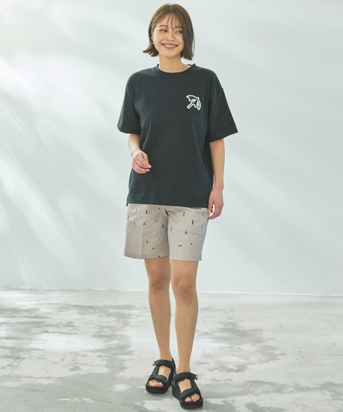 Arnold Palmer（アーノルドパーマー）の「テックストレッチ シェア ショートパンツ（その他パンツ・レディース・ブラック/ベージュ/ネイビー・S/M/L/LL）」の15枚目の写真