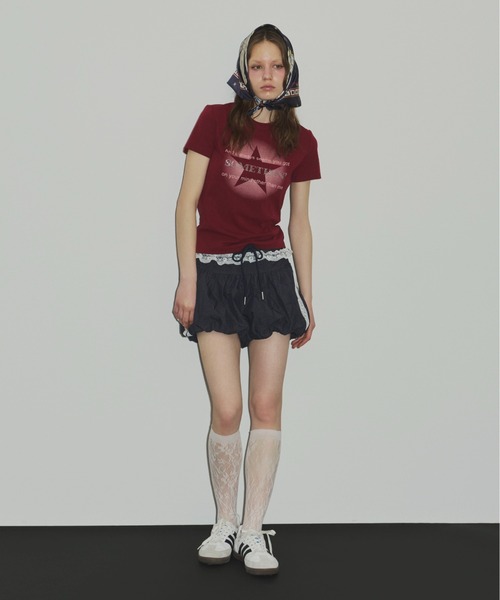 りりたん♡【新品】2022SS UNIONINI  ショートパンツ Heavy Satin Cargo Short Pants（ショートパンツ）｜SORIN