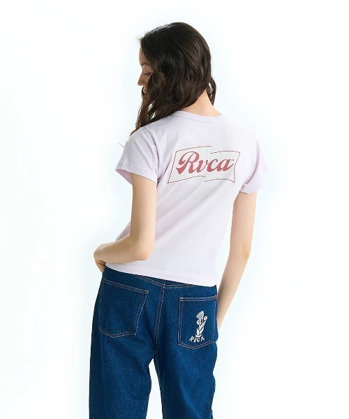 RVCA レディース ONSHORE BABY HENRY ST Tシャツ 【2025年夏
