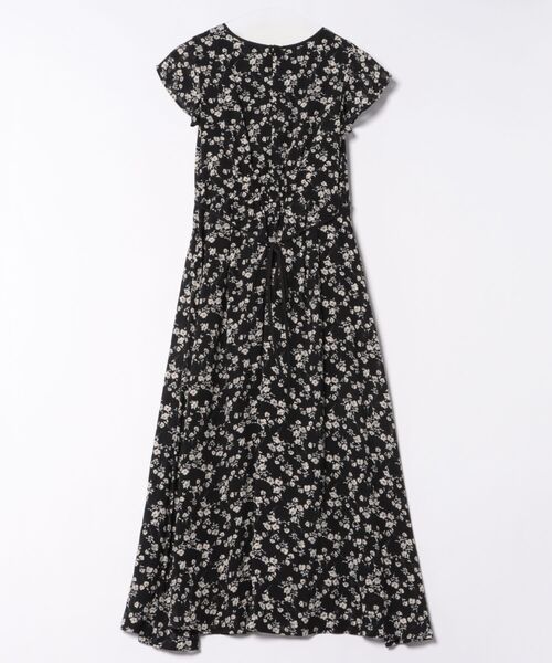モノトーン小花柄ロングワンピース（ワンピース）｜12Twelve Agenda