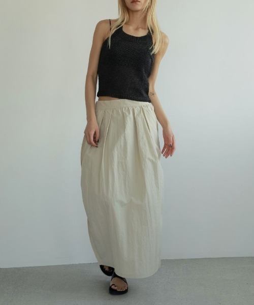 anuke（アンヌーク）の「anuke Nylon Balloon Skirt（スカート）」 - WEAR