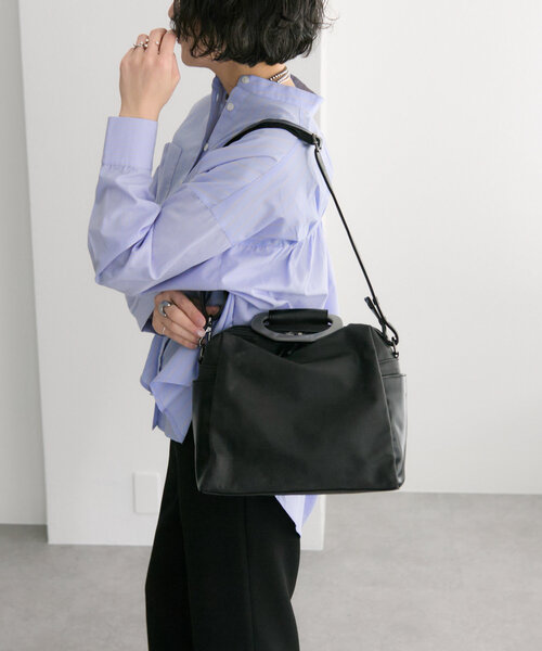 バッグ ear papillonner 4way bag black ear PAPILLONNER（イアパピヨネ）の「ミディアム4WAYリュック（バック