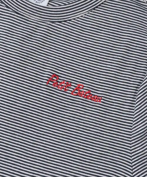 PETIT BATEAU（プチバトー）の「『別注』PETIT BATEAU×DOORS　embroideryt-shirts1（Tシャツ/カットソー・レディース・ブルー系その他・X-SMALL/SMALL/MEDIUM）」の11枚目の写真