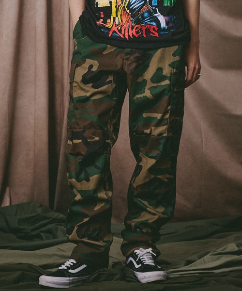 ROTHCO（ロスコ）の「ROTHCO B.D.U パンツ（カーゴパンツ・メンズ・ウッドランド/デザートカモ/タイガーカモ・SMALL/MEDIUM/LARGE）」の3枚目の写真