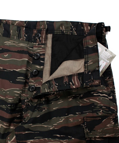 ROTHCO（ロスコ）の「ROTHCO B.D.U パンツ（カーゴパンツ・メンズ・ウッドランド/デザートカモ/タイガーカモ・SMALL/MEDIUM/LARGE）」の7枚目の写真
