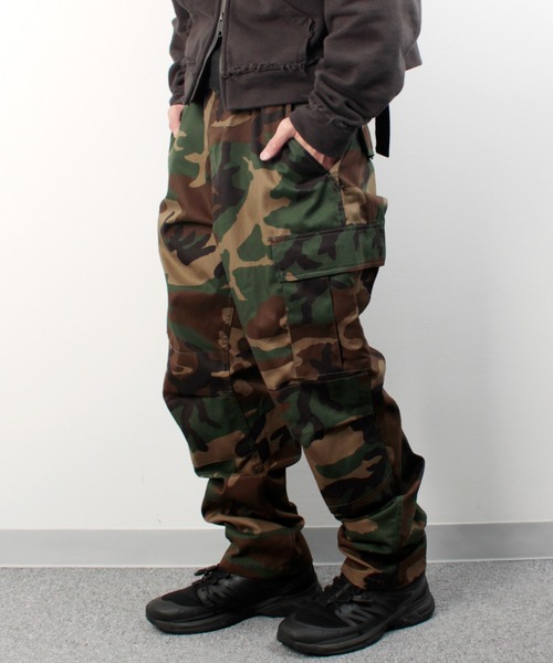 ROTHCO（ロスコ）の「ROTHCO B.D.U パンツ（カーゴパンツ・メンズ・ウッドランド/デザートカモ/タイガーカモ・SMALL/MEDIUM/LARGE）」の21枚目の写真